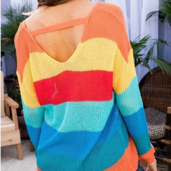 Sweaters - Bold Striped sweater